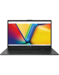 Ноутбук VivoBook Go 15 E1504GA BQ345W 15 6 IPS 1920x1080 Intel N200 1 ГГц 8Gb RAM 256Gb SSD W11 черн Asus