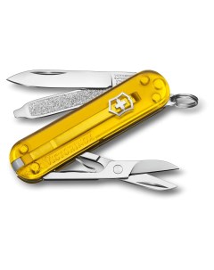 Нож перочинный 7 в 1 желтый Classic 0 6223 T81G Victorinox
