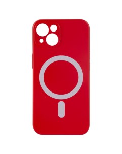 Чехол накладка MagSafe для смартфона Apple iPhone 13 TPU красный Barn&hollis
