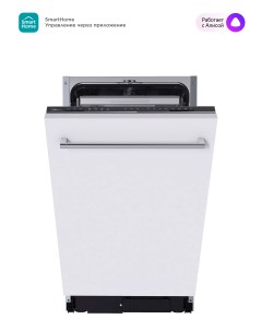 Посудомоечная машина встраиваемая узкая MID45S140I белая MID45S140I Midea