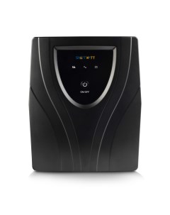 ИБП UPS UNI Pro 2000 2000 В А 1 4 кВт 3 IEC13 и 2 Schuko розеток 5 USB черный 3703020400004 Smartwatt