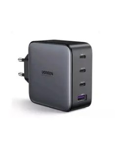 Сетевое зарядное устройство CD226 100 Вт USB 3xUSB type C Quick Charge PD 5А серый 40747 Ugreen