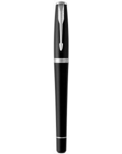 Ручка перьевая Urban Core F309 Muted Black CT F латунь лакированная колпачок подарочная упаковка CW1 Parker