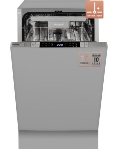 Посудомоечная машина встраиваемая узкая BDW 4150 Touch DC Inverter серый 429983 Weissgauff