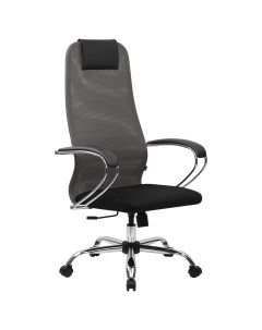 Кресло офисное Ultimate EX 800 черный серый 532912 Brabix