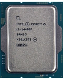 Процессор Core i5 14400F Raptor Lake Refresh 10C 16T 2500MHz 20Mb TDP 65 Вт 148 Вт LGA1700 tray OEM  Intel
