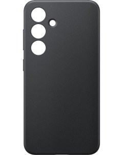 Чехол накладка Vegan Leather Case для смартфона Galaxy S24 искусственная кожа черный GP FPS921HCABR Samsung