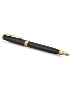 Ручка шариковая автомат Sonnet Core K528 цвет чернил черный лак латунь подарочная упаковка CW1931519 Parker