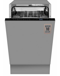 Посудомоечная машина встраиваемая узкая BDW 4539 DC INVERTER серебристый BDW 4539 DC INVERTER Weissgauff