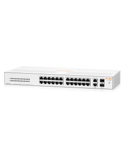 Коммутатор Aruba Instant On 1430 26G 2SFP Switch кол во портов 24x1 Гбит с кол во SFP uplink combo R Hpe