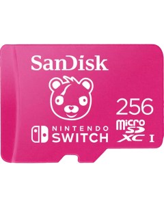 Карта памяти 256Gb microSDXC Nintendo Switch Class 10 UHS I U3 V30 A1 SDSQXAO 256G GN6ZG Sandisk