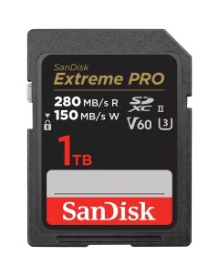 Карта памяти 1000Gb SDXC Extreme Pro Class 10 UHS II U3 V60 SDSDXEP 1T00 GN4IN Sandisk