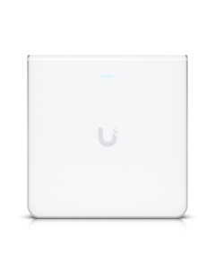 Точка доступа UniFi6 Enterprise In Wall 5xLAN 2 5 Гбит с 1 Гбит с 802 11a b g n ac ax 2 4 5 6 ГГц до Ubiquiti