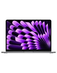 Ноутбук MacBook Air 13 6 2560x1664 M3 8Gb RAM 512Gb SSD MacOS серый космос MRXP3ZP A без EU кабеля п Apple