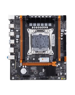 Материнская плата с процессором X99 4MF Socket2011 3 Intel Xeon E5 2620v3 Intel X99 4xDDR4 PCI Ex16  Huananzhi