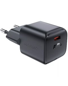 Сетевое зарядное устройство A73 mini 20 Вт EU USB type C Quick Charge PD черный AF A73 BK Acefast
