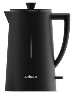 Чайник ZCK8020B 1 7л 1 5 кВт пластик черный 71505538P Zelmer