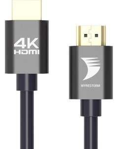 Кабель HDMI 19M HDMI 19M v2 0 4K 1 м черный EXP 4KUHD 1 0 Wyrestorm