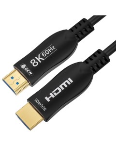 Кабель HDMI 19M HDMI 19M v2 1 4K 8K 2 м черный GCR 54743 Greenconnect
