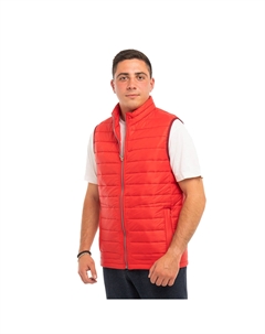 Жилет мужской утепленный 52-54 рост 170-176 см красный Joker