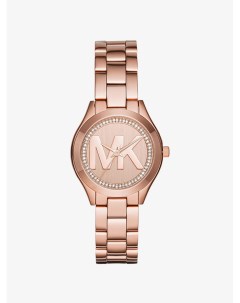 Часы Runway Slim MK3549 Розовое золото Michael kors