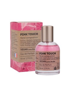 Парфюмерная вода женская Pink Touch ревень личи турецкая роза ладан ваниль 50 0 Vegan love studio