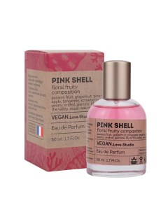 Парфюмерная вода женская Pink Shell клубника маракуйя ананас пион дерево 50 0 Vegan love studio