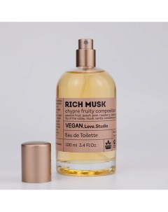 Туалетная вода женская Rich Musk маракуйя груша малина ландыш сандал 100 0 Vegan love studio
