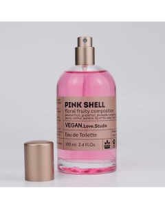 Туалетная вода женская Pink Shell маракуйя клубника ананас жасмин 100 0 Vegan love studio