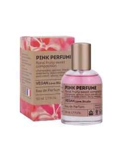 Парфюмерная вода женская Pink Perfume абрикос шампанское взбитые сливки 50 0 Vegan love studio
