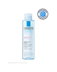 Ultra Reactive Мицеллярная вода для очищения чувствительной и склонной к аллергии кожи лица и глаз д La roche-posay