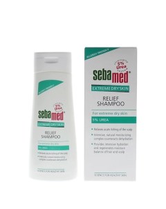 Успокаивающий шампунь Urea Relief с 5 мочевины для сухой кожи головы 200 0 Sebamed