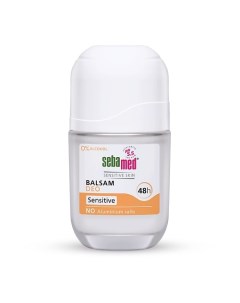 Шариковый дезодорант Roll on Balsam Sensitive без спирта и солей аллюминия 50 0 Sebamed