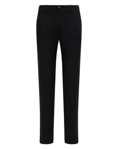 Брюки из хлопка и льна Jacob cohen