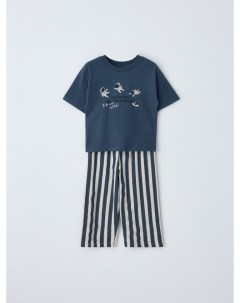 Пижама с брюками в полоску для мальчиков Sela