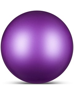 Мяч для художественной гимнастики IN367 VI диам 17 см ПВХ фиолетовая металлик Indigo