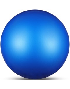 Мяч для художественной гимнастики IN367 BL диам 17 см ПВХ синий металлик Indigo