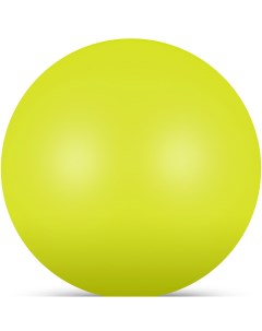 Мяч для художественной гимнастики IN367 LI диам 17 см ПВХ лимонный металлик Indigo