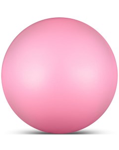 Мяч для художественной гимнастики IN367 PI диам 17 см ПВХ розовый металлик Indigo