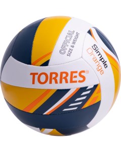 Мяч волейбольный Simple Orange V323125 р 5 Torres