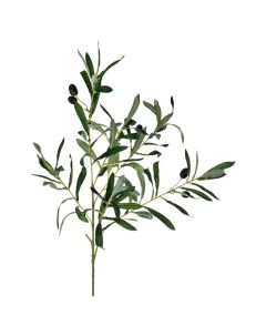 Цветок искусственный олива 92 см Lefard