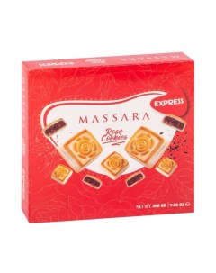 Печенье Express с розой 200 г Massara