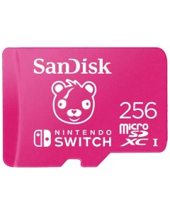 Карта памяти MicroSDXC 256GB SDSQXAO 256G GN6ZG для Nintendo Switch серии Fortnite Sandisk