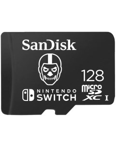 Карта памяти MicroSDXC 128GB SDSQXAO 128G GN6ZG для Nintendo Switch серии Fortnite Sandisk