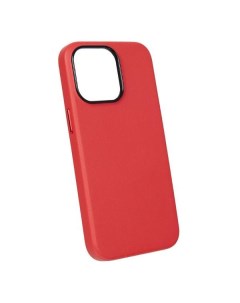 Чехол Leather Co для iPhone 12 красный для iPhone 12 красный Leather co