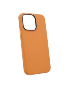 Чехол Leather Co для iPhone 13 Pro оранжевый для iPhone 13 Pro оранжевый Leather co