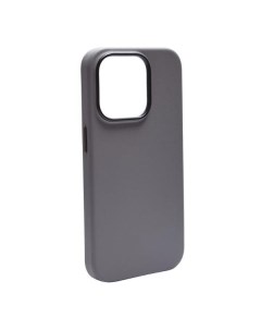 Чехол Leather Co для iPhone 15 Pro серый для iPhone 15 Pro серый Leather co