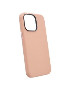 Чехол Leather Co для iPhone 15 Pro розовый для iPhone 15 Pro розовый Leather co