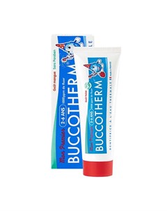 Гель паста зубная с термальной водой вкус клубники для детей 2 6 лет Buccotherm 50мл Лаборатория одост