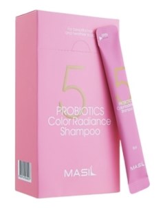Шампунь для защиты цвета волос с пробиотиками 5 Probiotics Color Radiance Shampoo Шампунь 20 8мл Masil